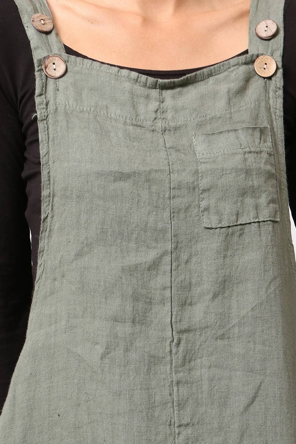 100% Linen Combination Jumpsuit
