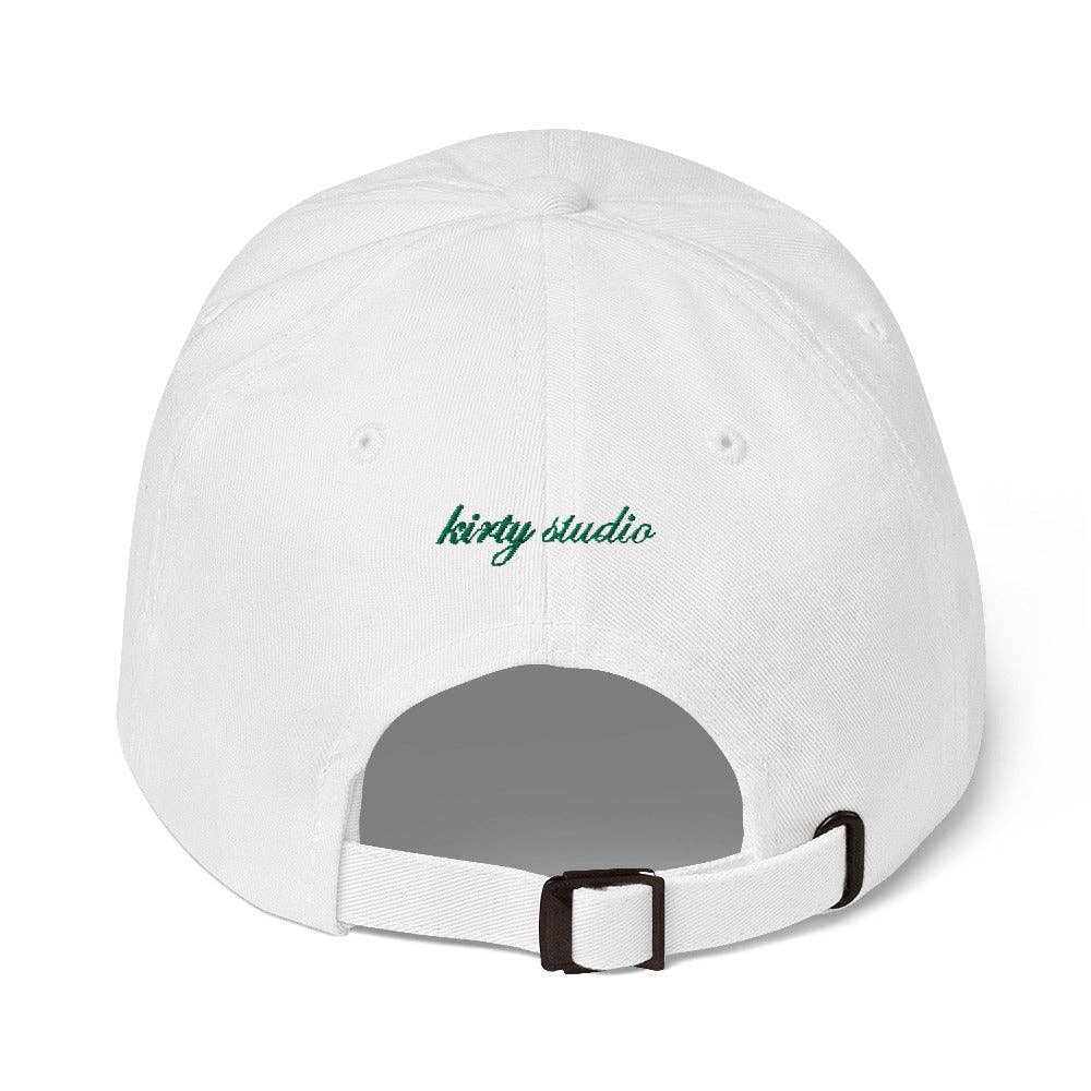'Dirty Martini Club' Dad Hat - White