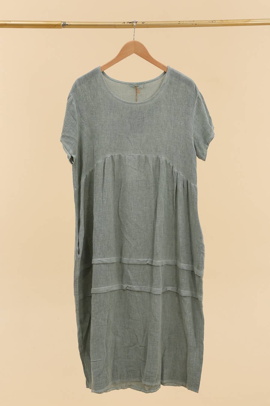Linen cotton dress REF. 10120