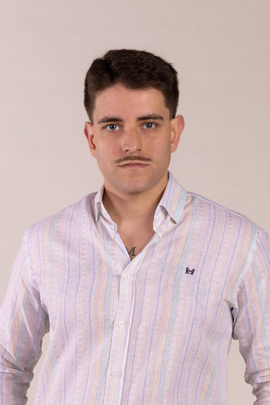 Ethnic Linen Shirt