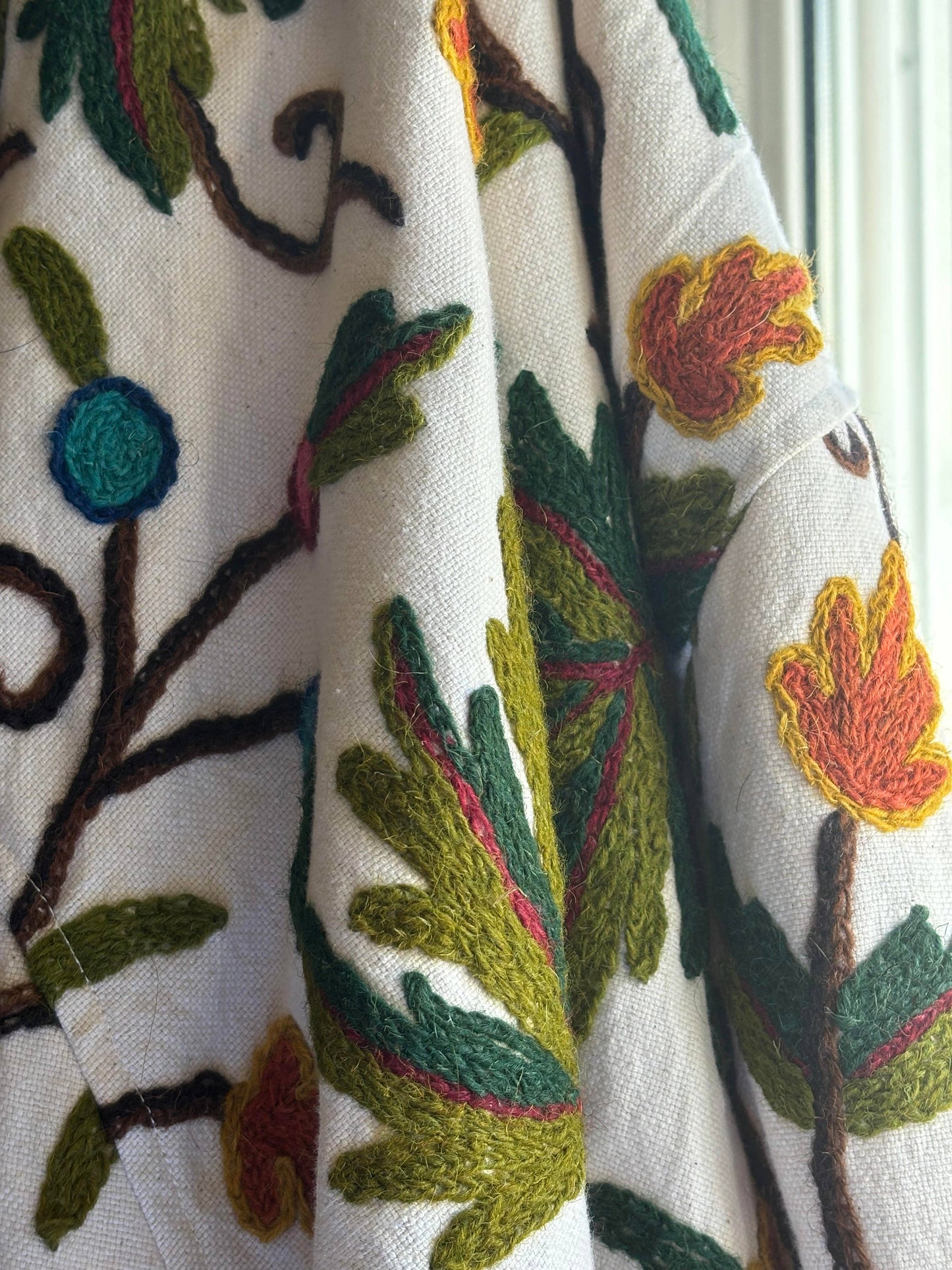 Zeant Hand-Embroidered Cotton Jacket