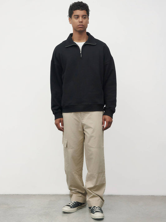 The Vince Sweater | Relaxed Quarter Zip Sweater