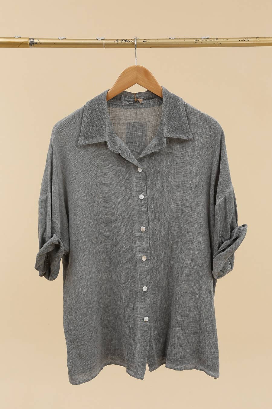 Linen cotton shirt REF. 9761