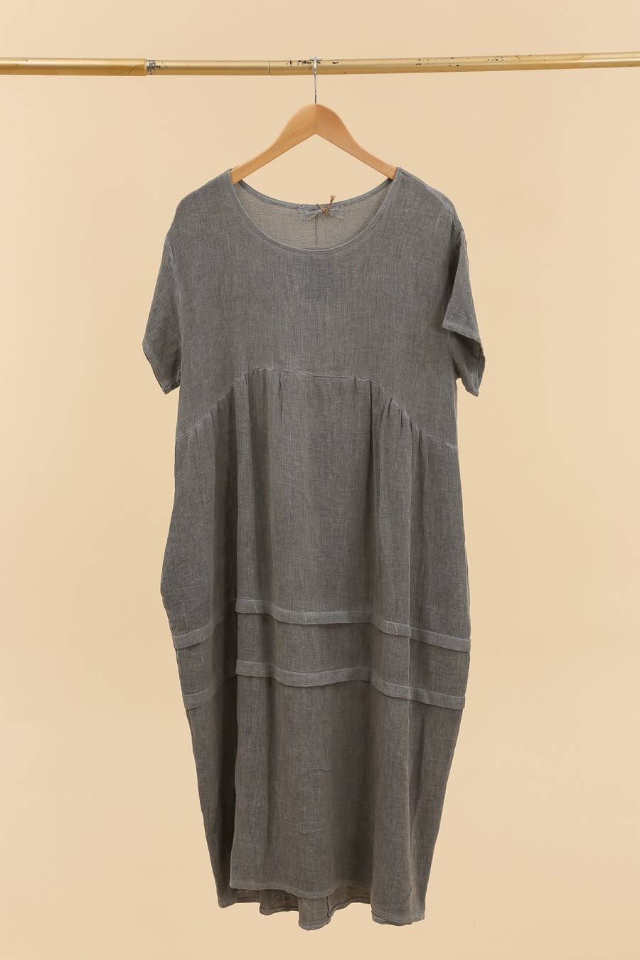 Linen cotton dress REF. 10120
