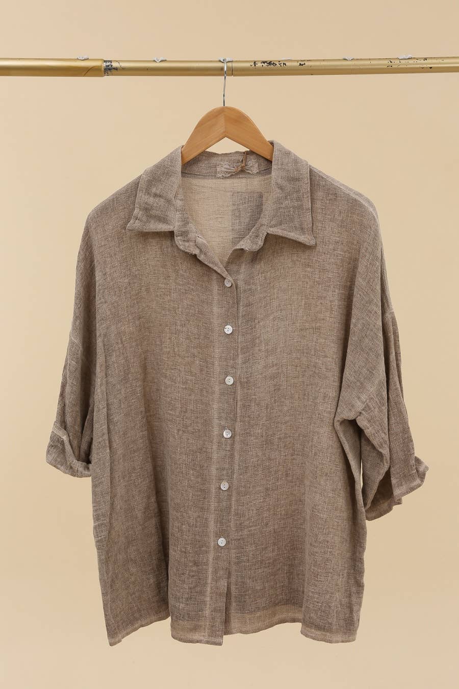 Linen cotton shirt REF. 9761