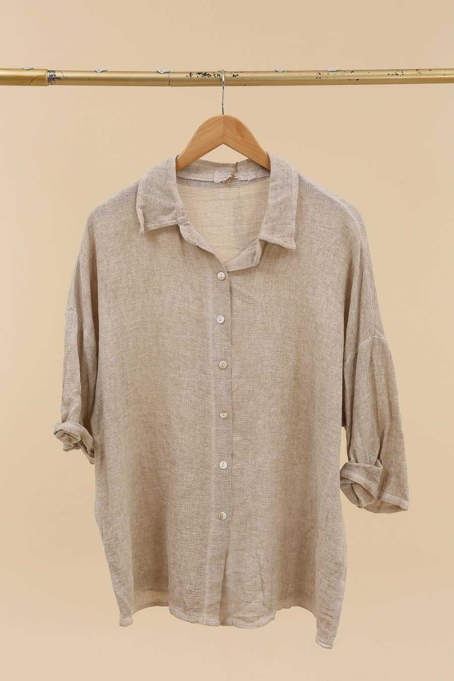 Linen cotton shirt REF. 9761