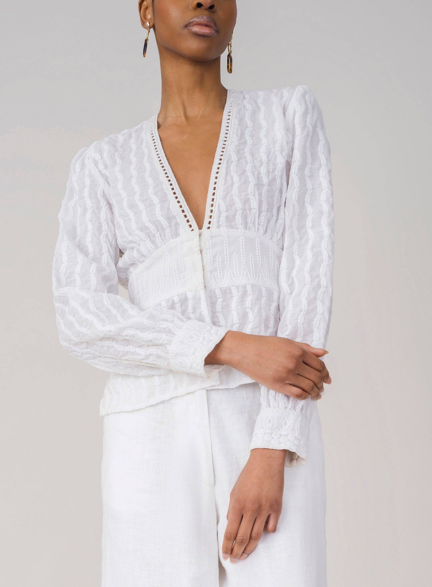 Yahvi Embroidered Blouse