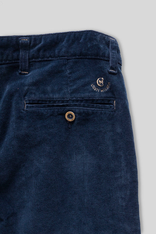 Navy Corduroy Trousers