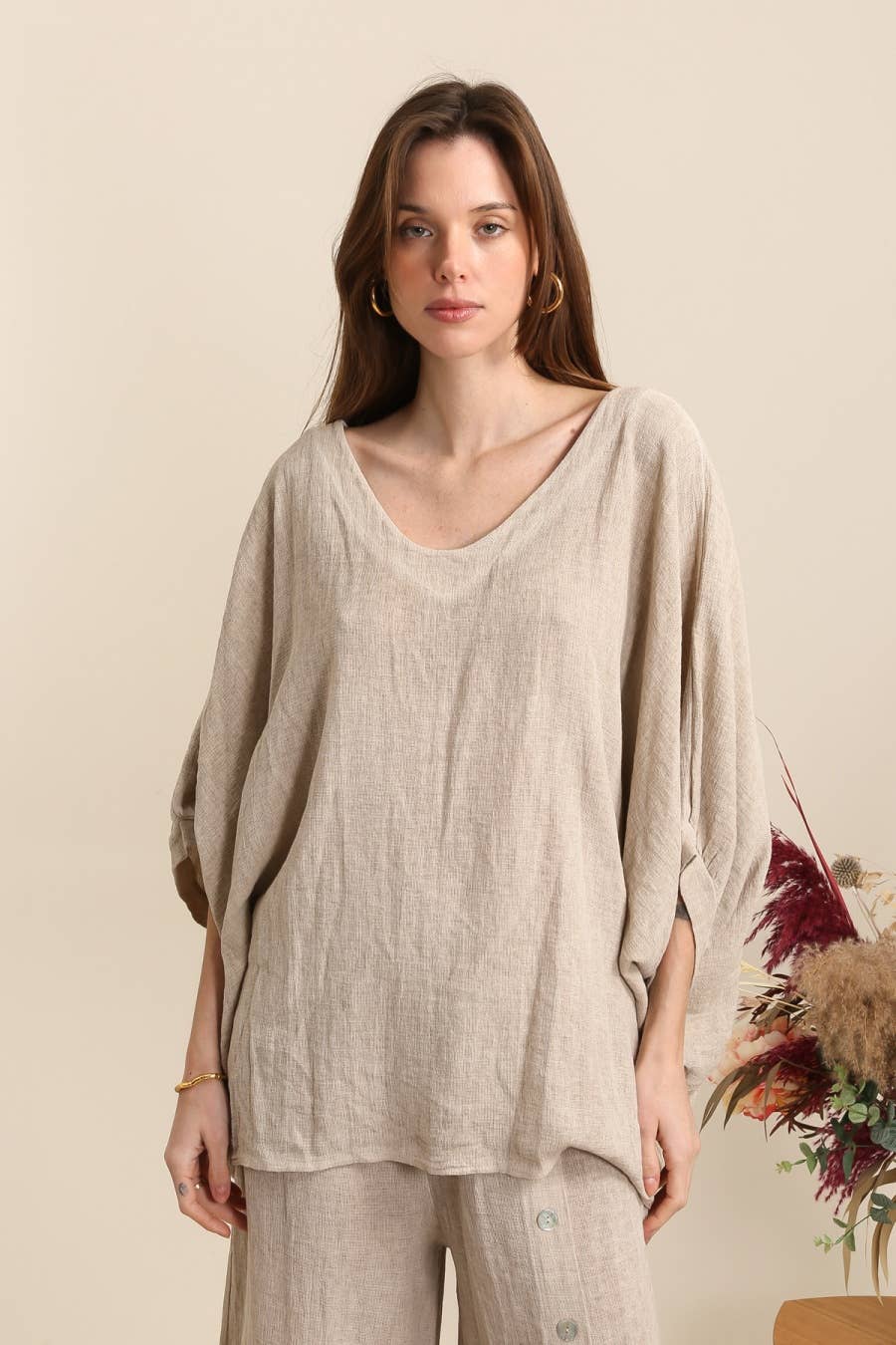 Linen blouse REF. 4652
