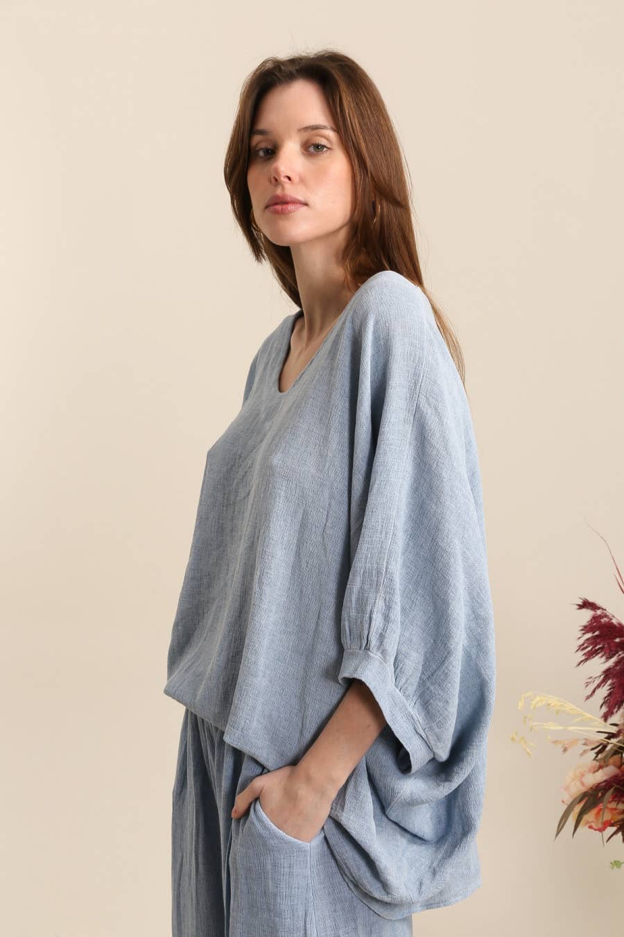 Linen blouse REF. 4652