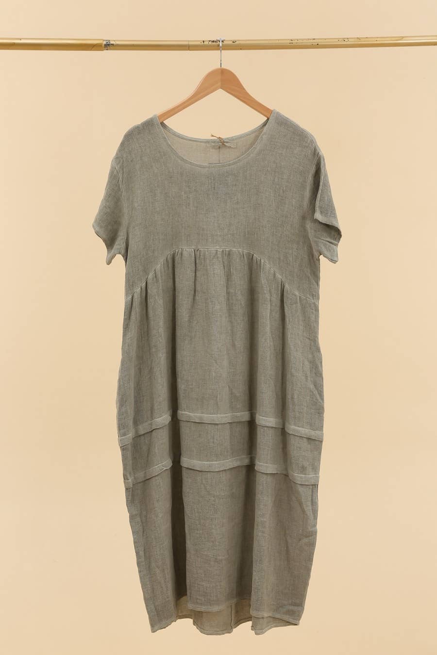 Linen cotton dress REF. 10120