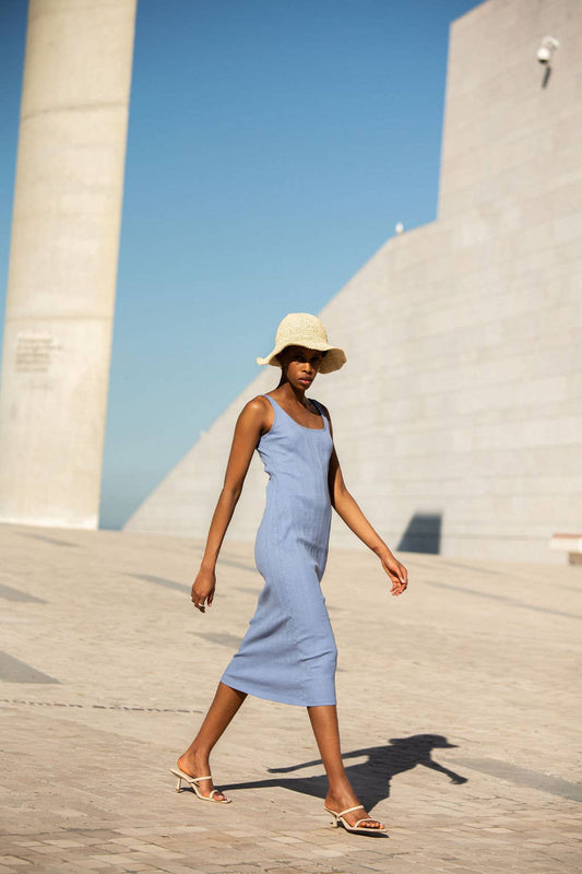 Revel Ribbed Midi Dress