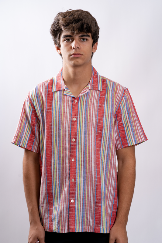 Burgundy Vacation Shirt