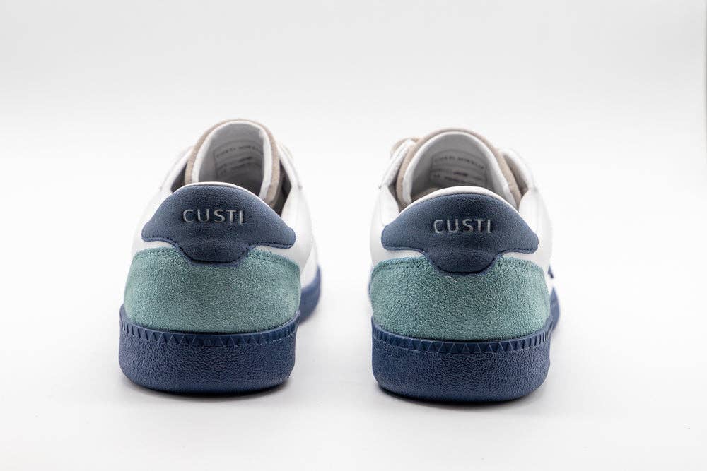 White Low Leather Sneakers | Duo