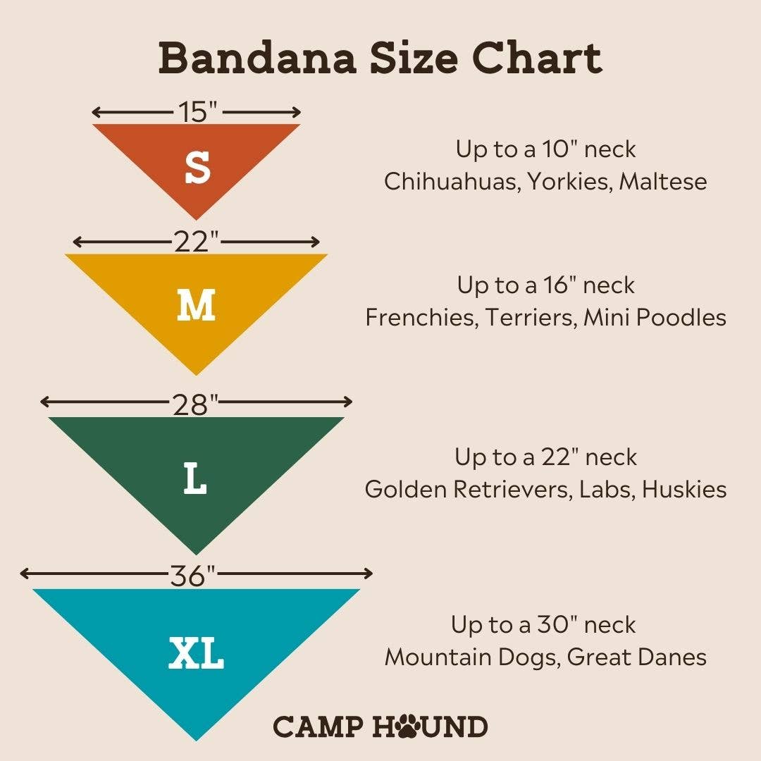 Charlie Dog Bandana | Red Buffalo Check Plaid Flannel Scarf