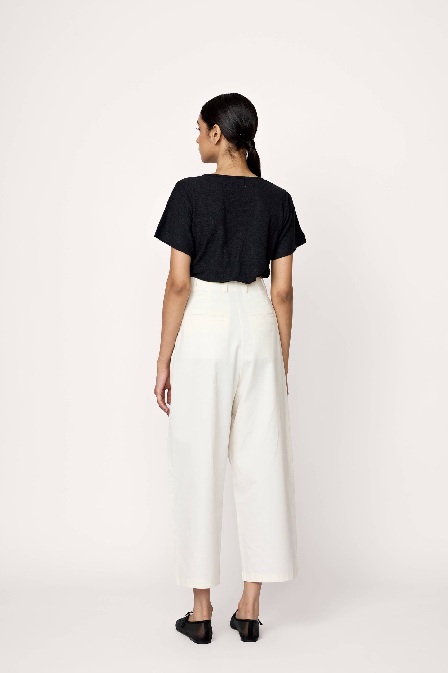 Boyfriend Pant - Ivory