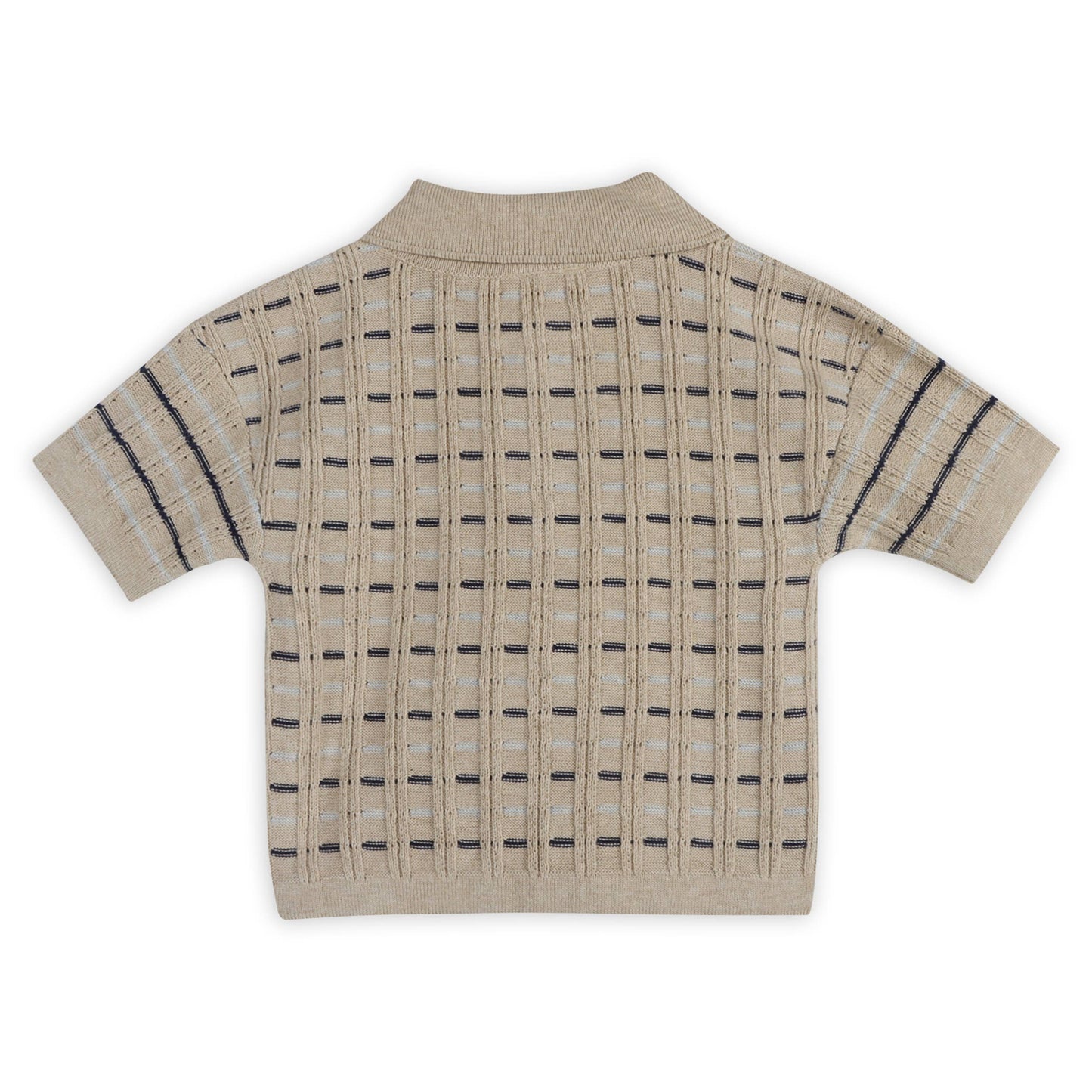 Henry Textured Baby Polo Shirt & Shorts Set (Organic)