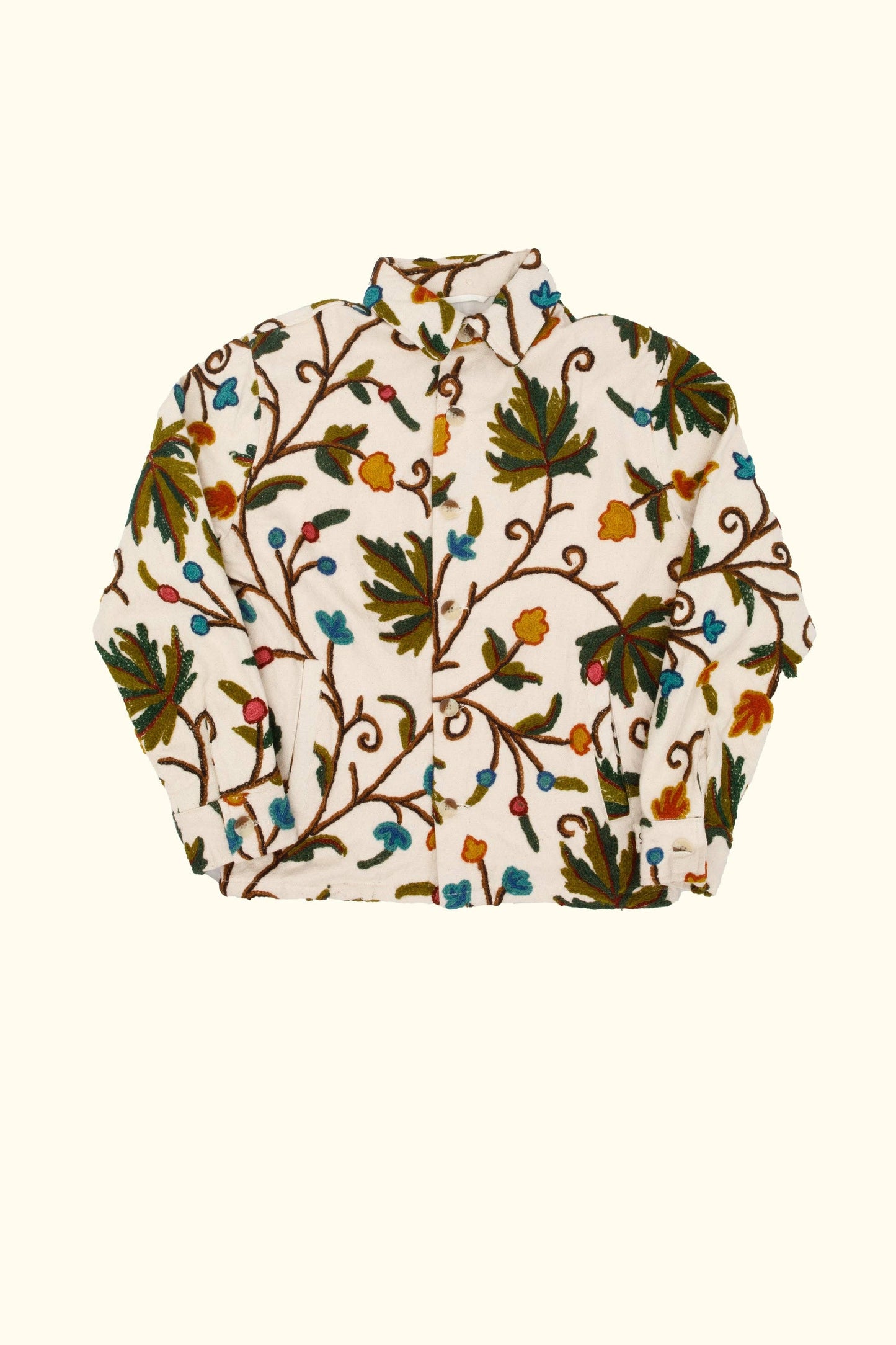 Zeant embroidered cotton jacket