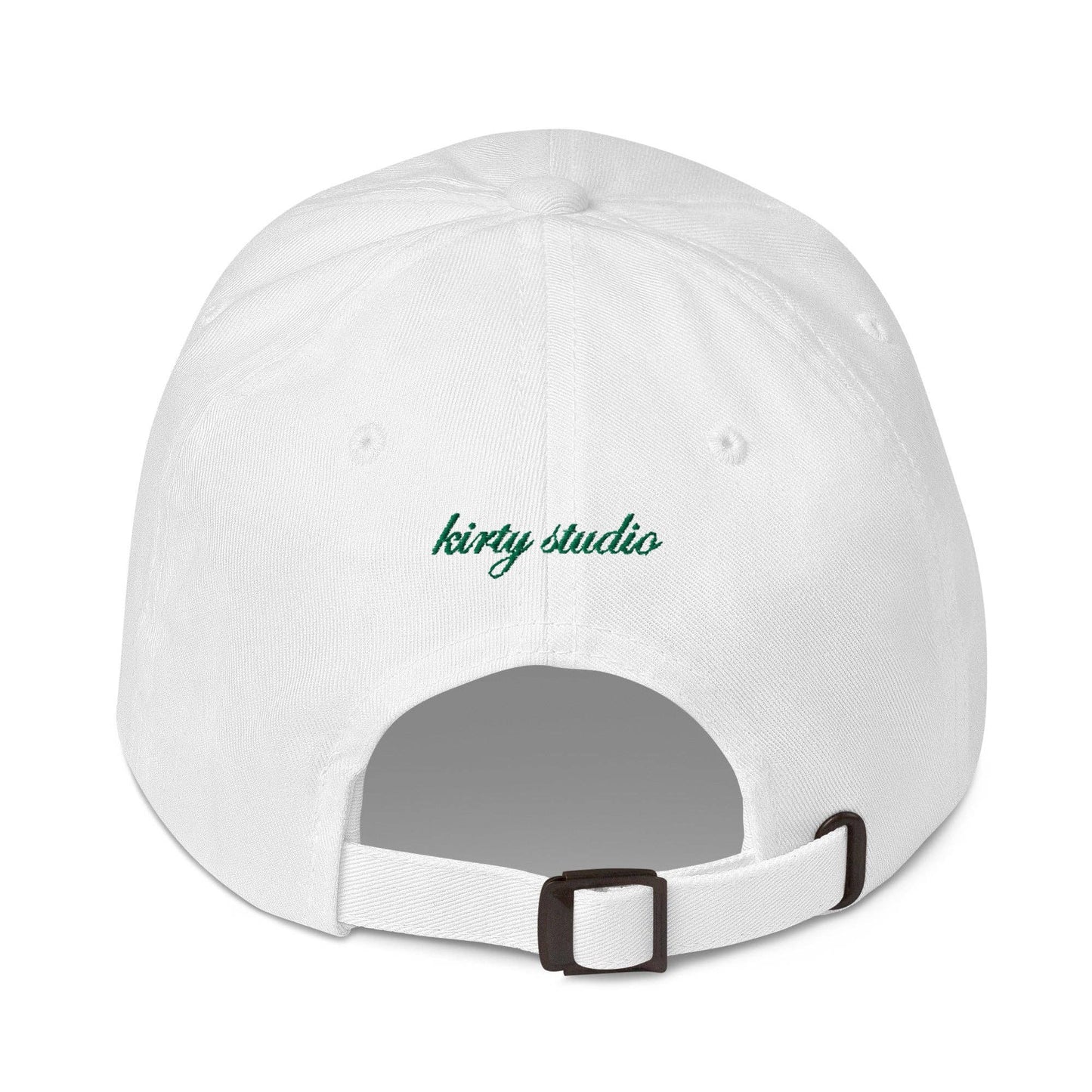 'Extra Dirty, Extra Olives' Dad Hat - White