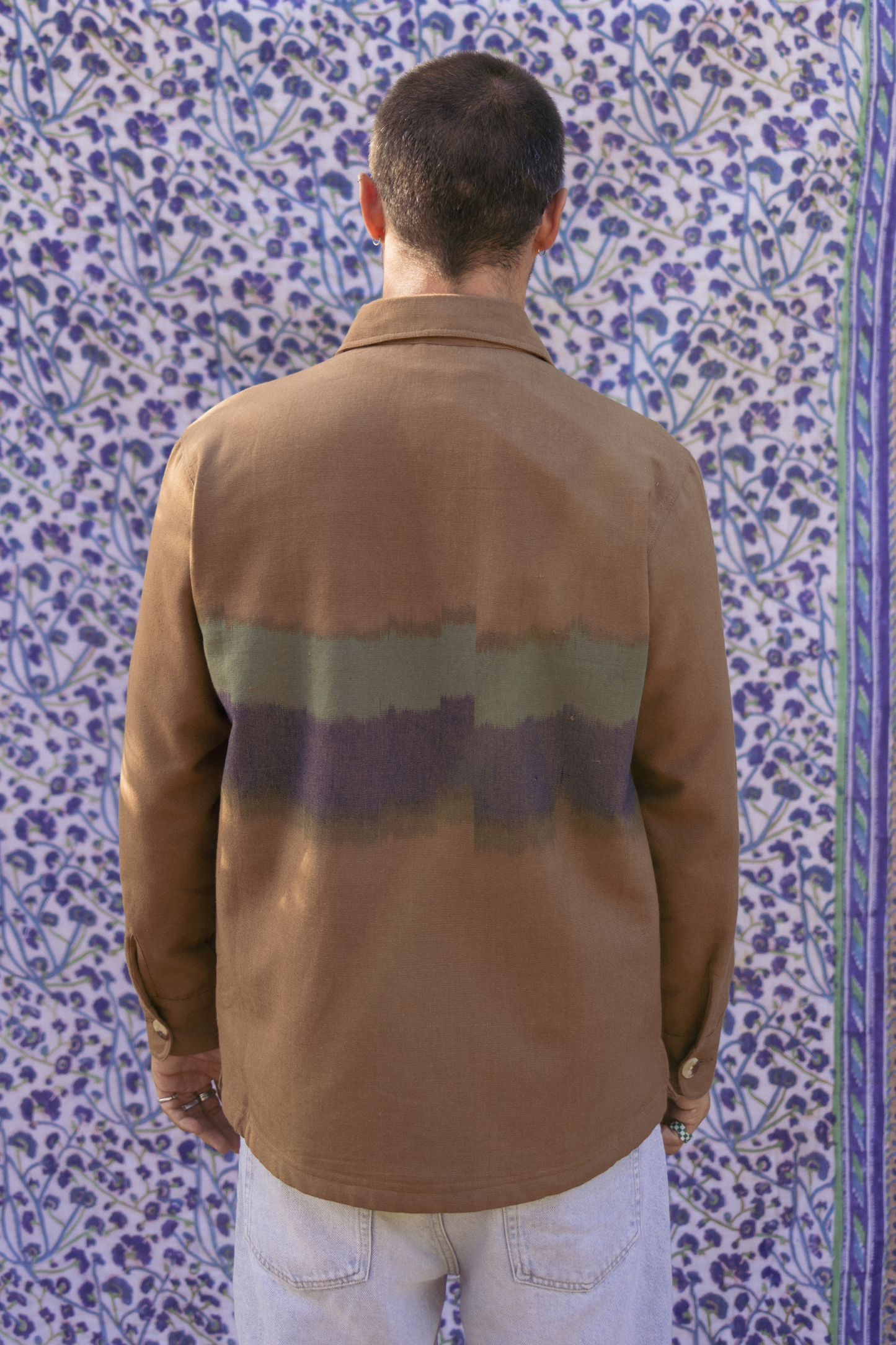 Caute Hand-Woven/Dyed Lightweight Jacket
