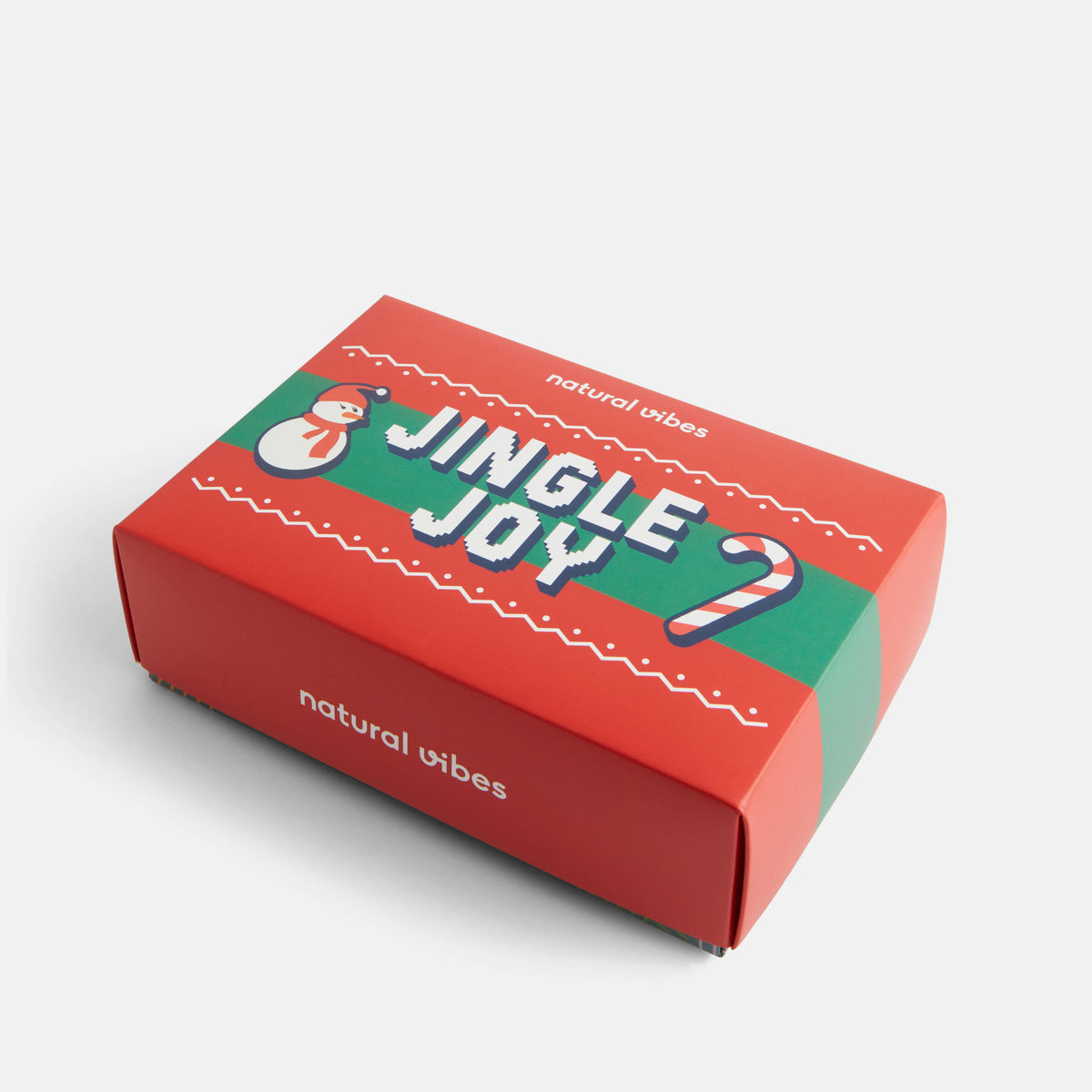 2-Pack Gift Set XMas Jingle Joy - Organic Christmas socks