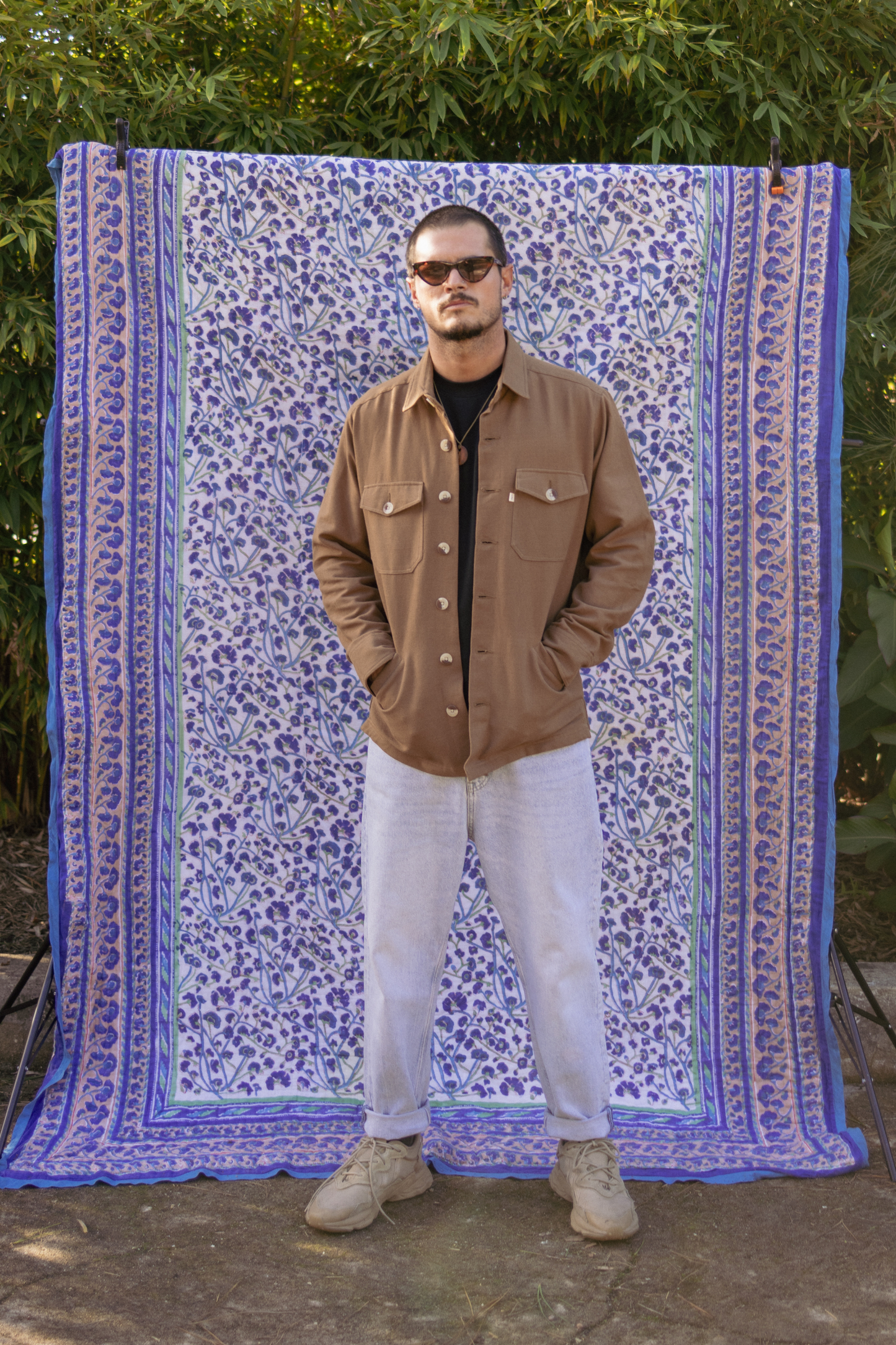 Caute Hand-Woven/Dyed Lightweight Jacket