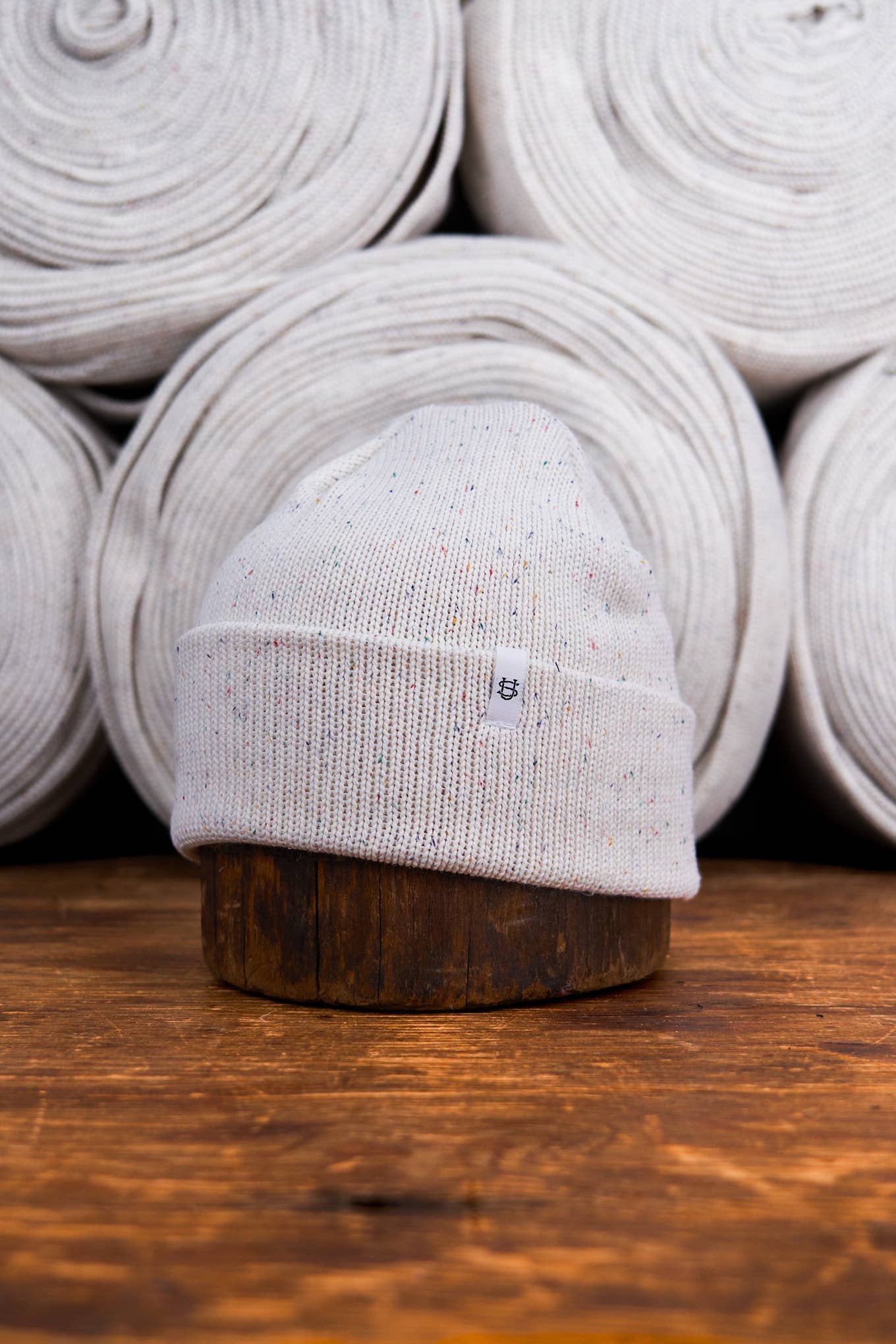 Confetti Easy Fit Super Fine Upcycled Cotton Beanie