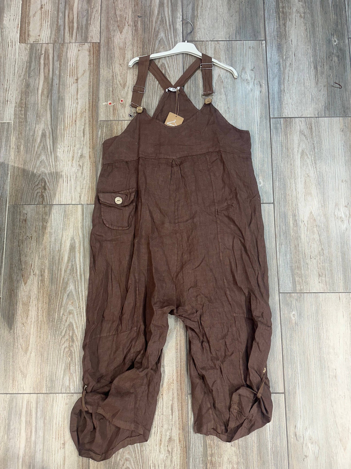 100% Linen Jumpsuit