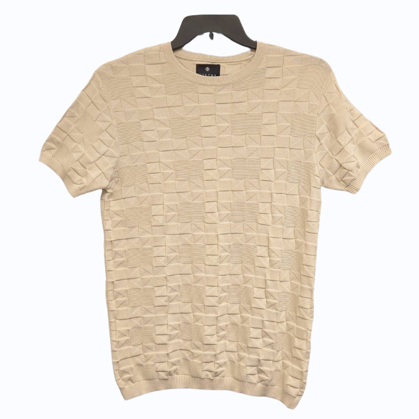Textured Crew Tan Knit