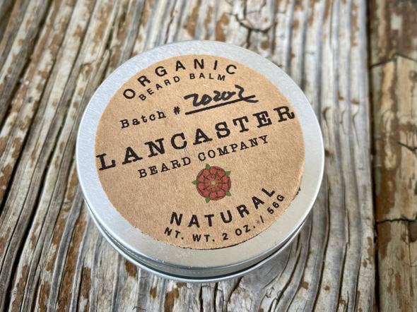 Natural (Unscented) Organic Beard Balm