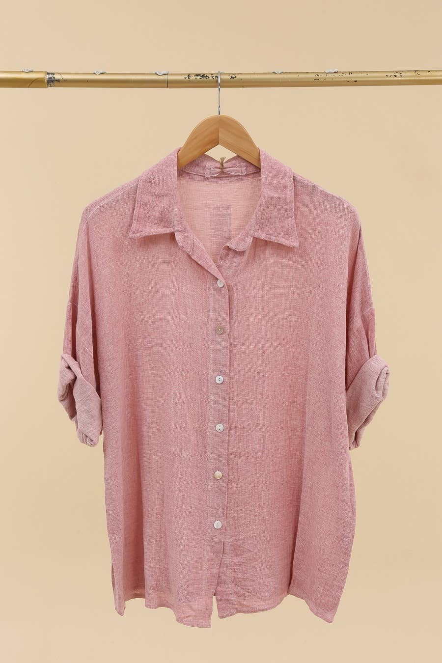Linen cotton shirt REF. 9761