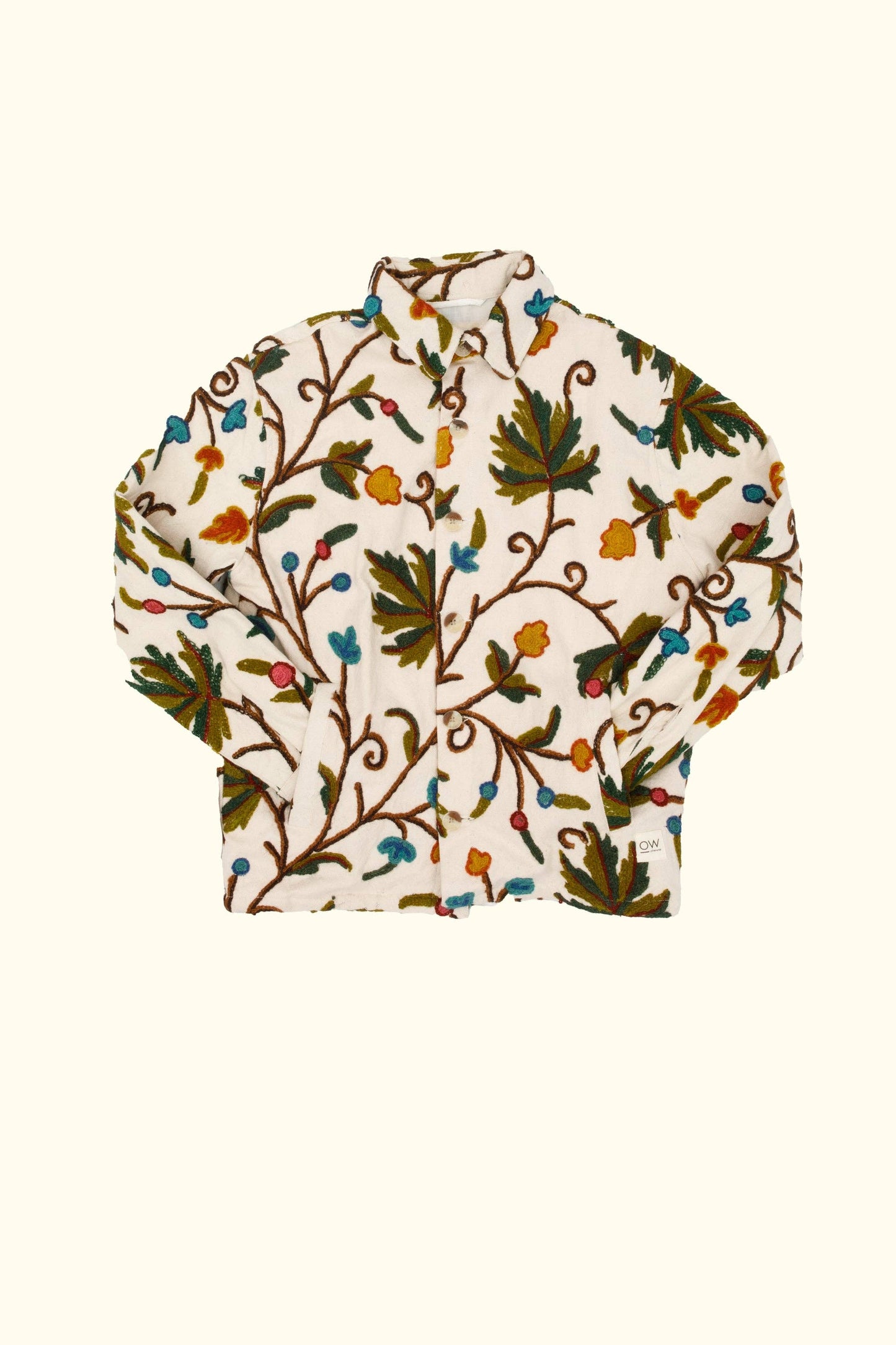 Zeant embroidered cotton jacket