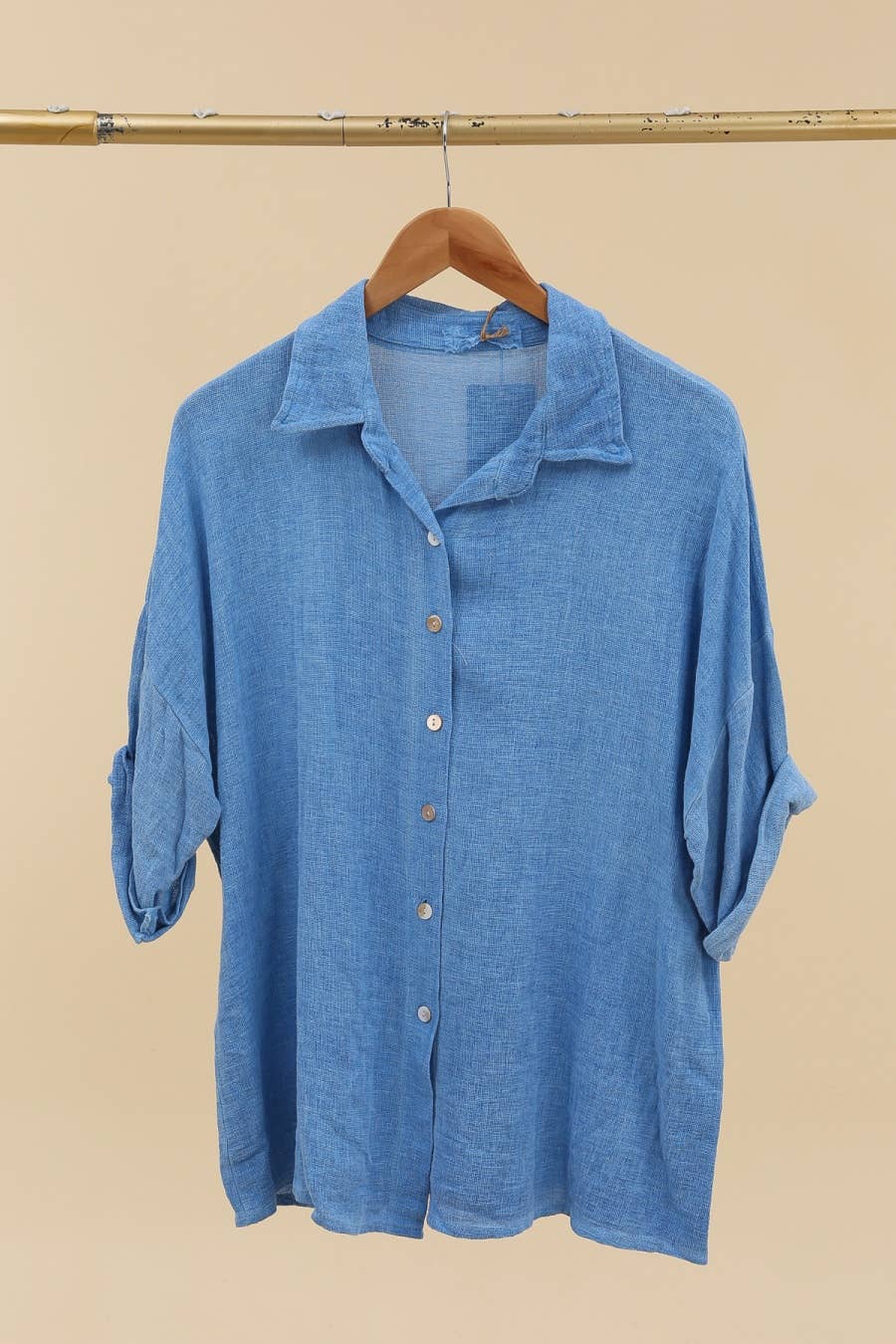 Linen cotton shirt REF. 9761