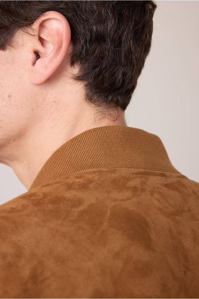 MAC Goat Suede Caramel Leather