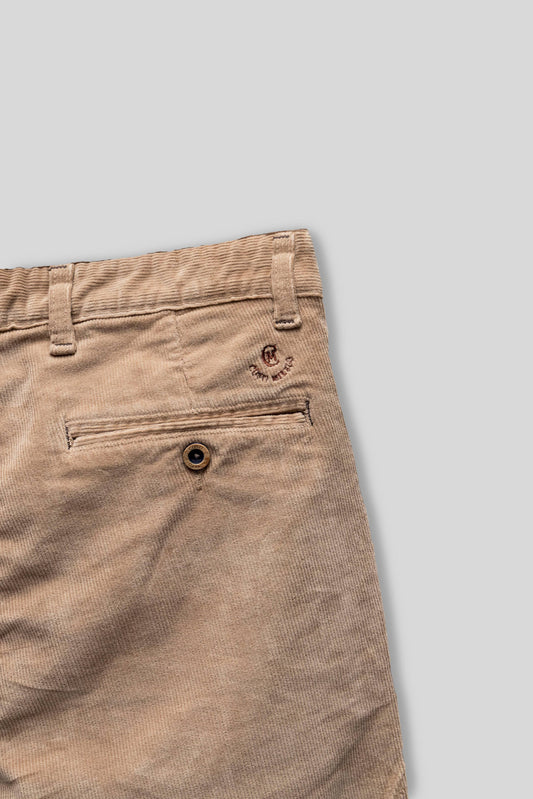 Beige Corduroy Trousers