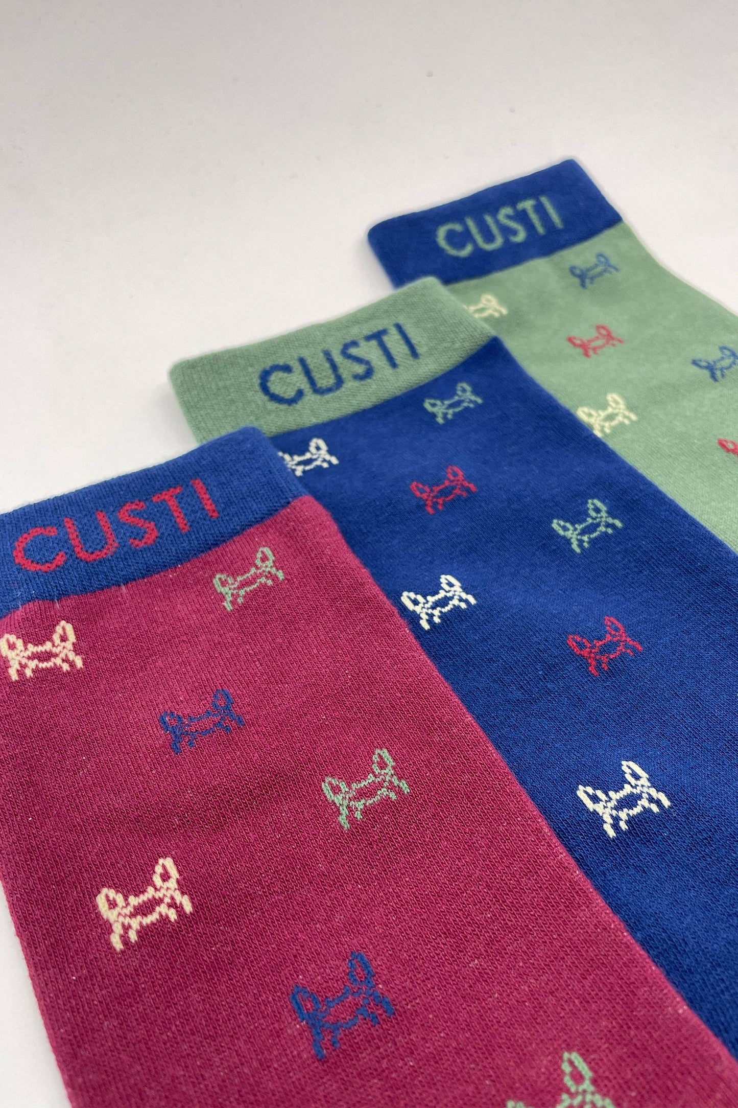 Multicolor Crab Socks