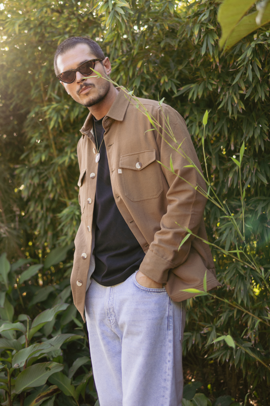 Caute Hand-Woven/Dyed Lightweight Jacket