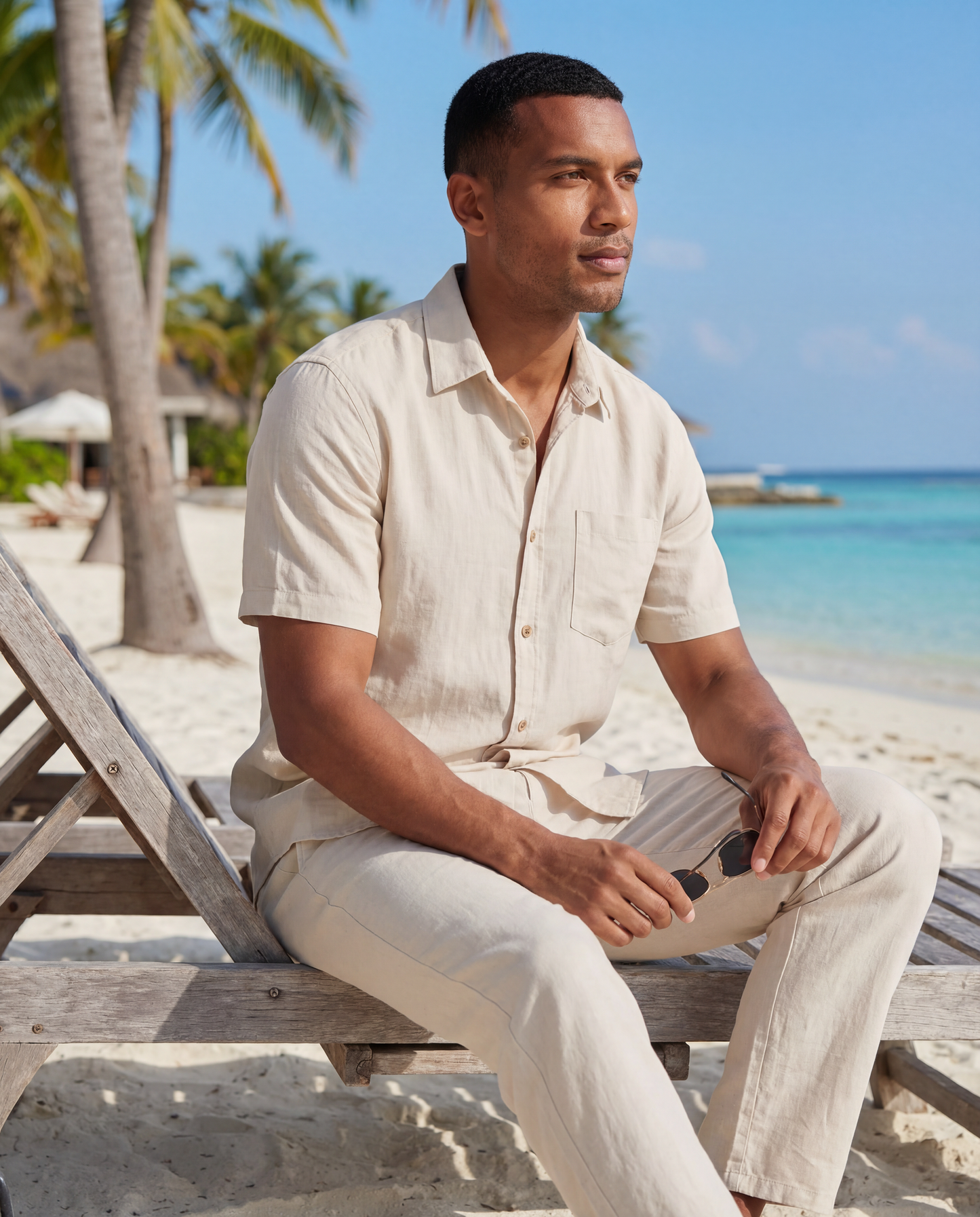 Miramar Beige Shirt