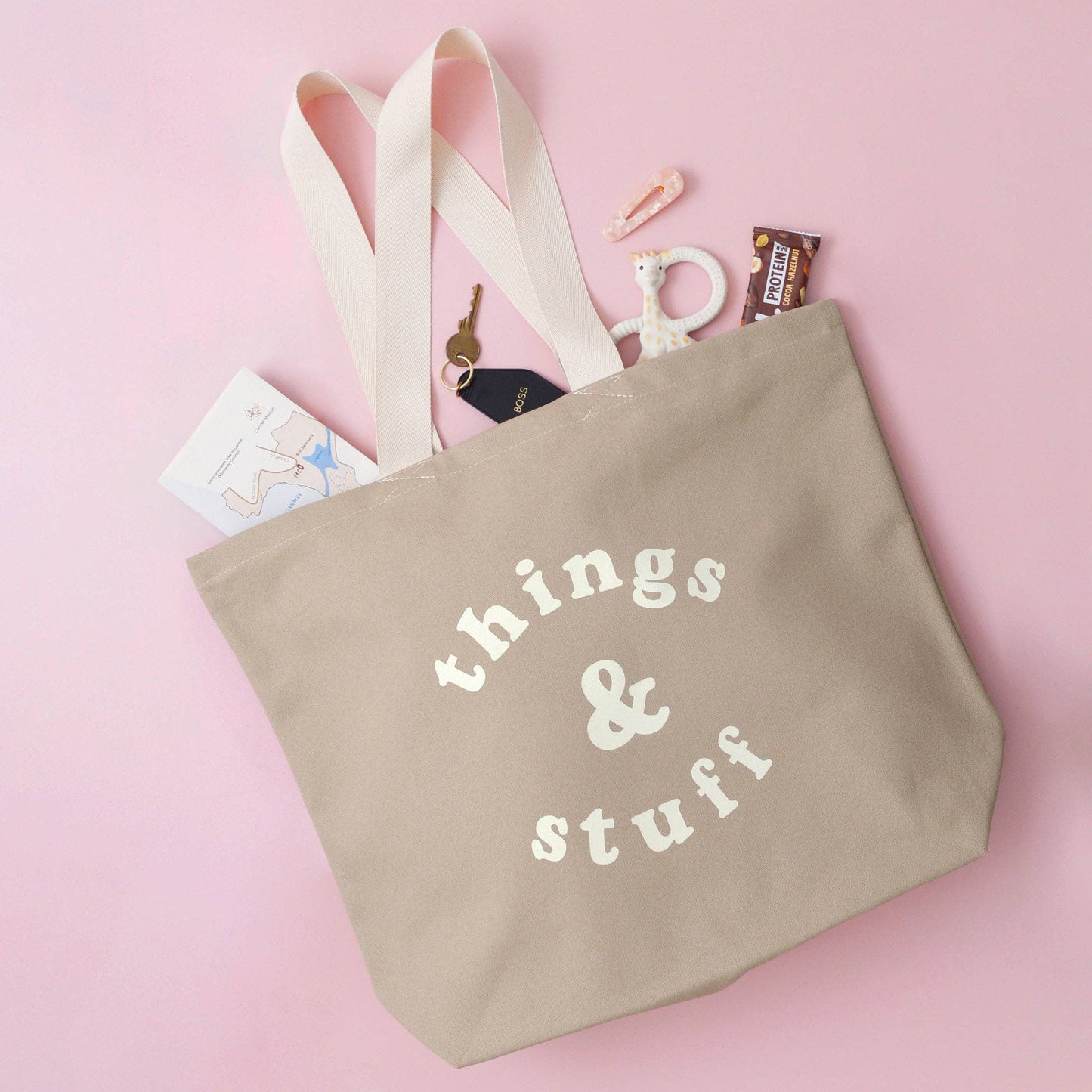 Things & Stuff - Canvas Tote Bag