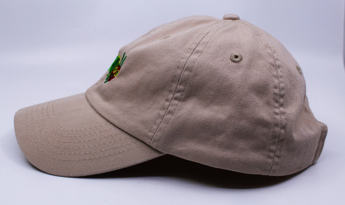 Caterpillar Embroidered Hat