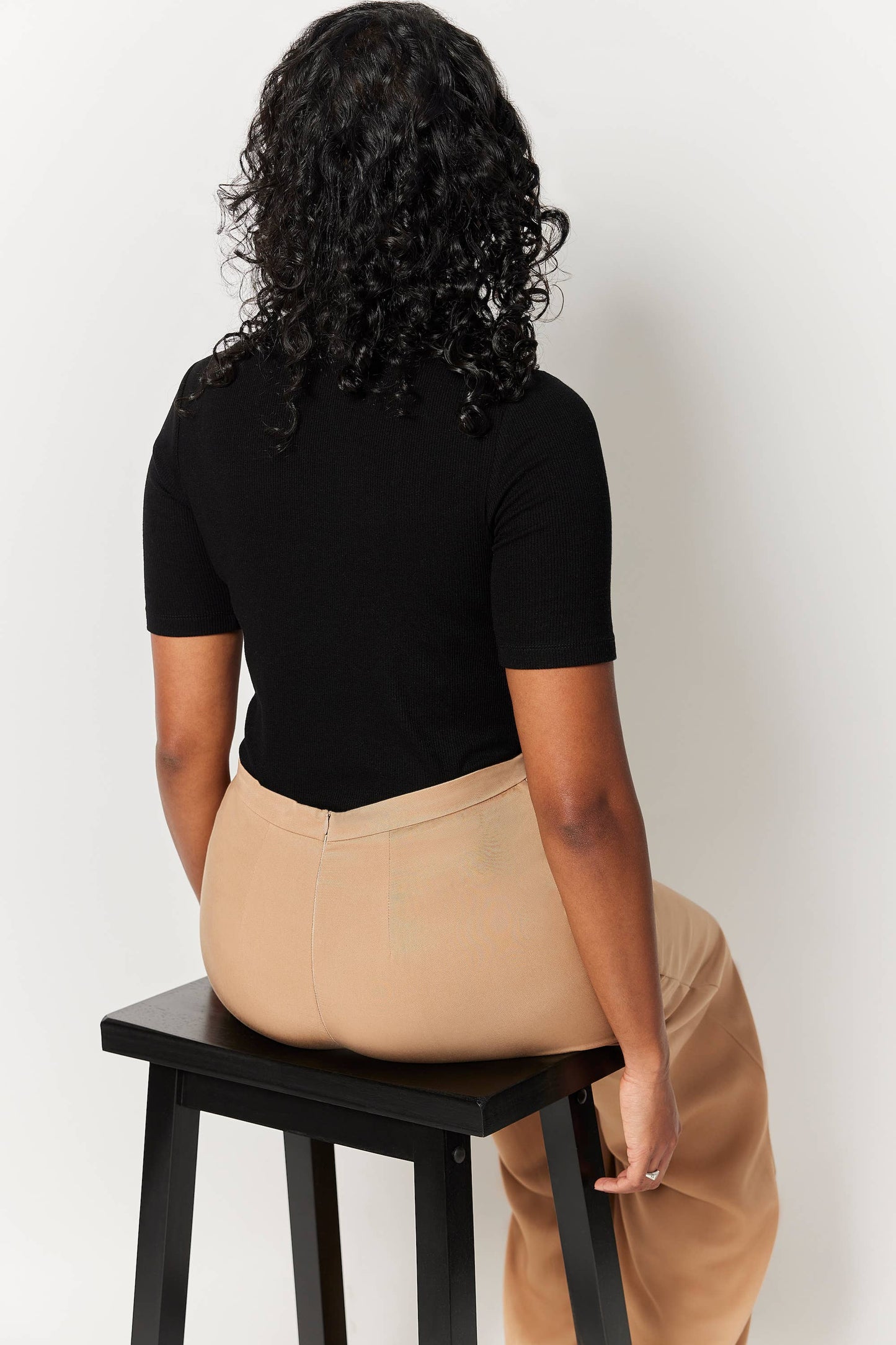The Wide Leg Pant - Walnut