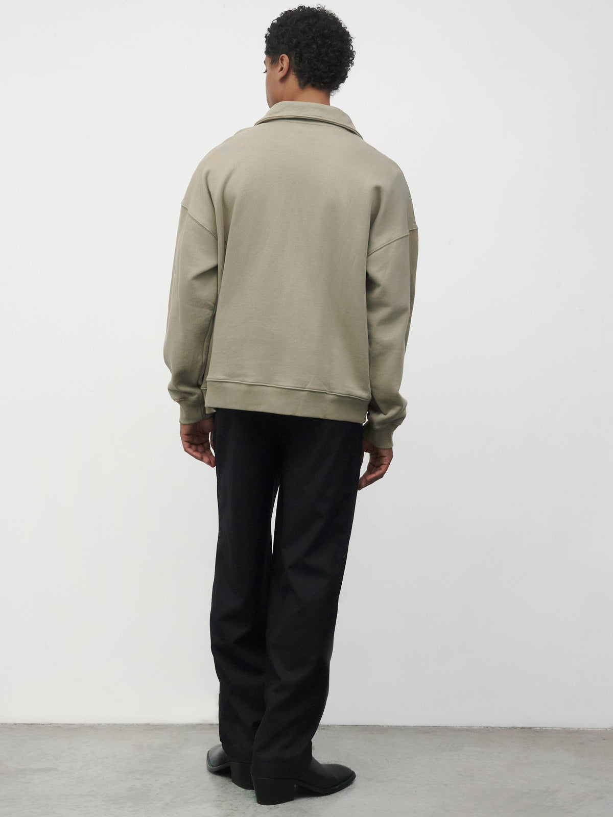 The Vince Sweater | Relaxed Quarter Zip Sweater