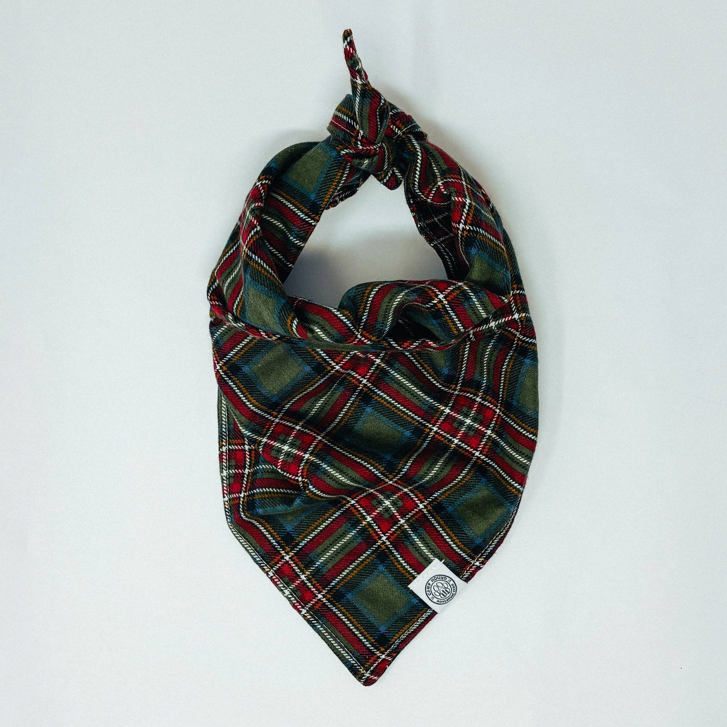 Apex Dog Bandana | Mountain Outdoor Flannel Plaid Pet Scarf
