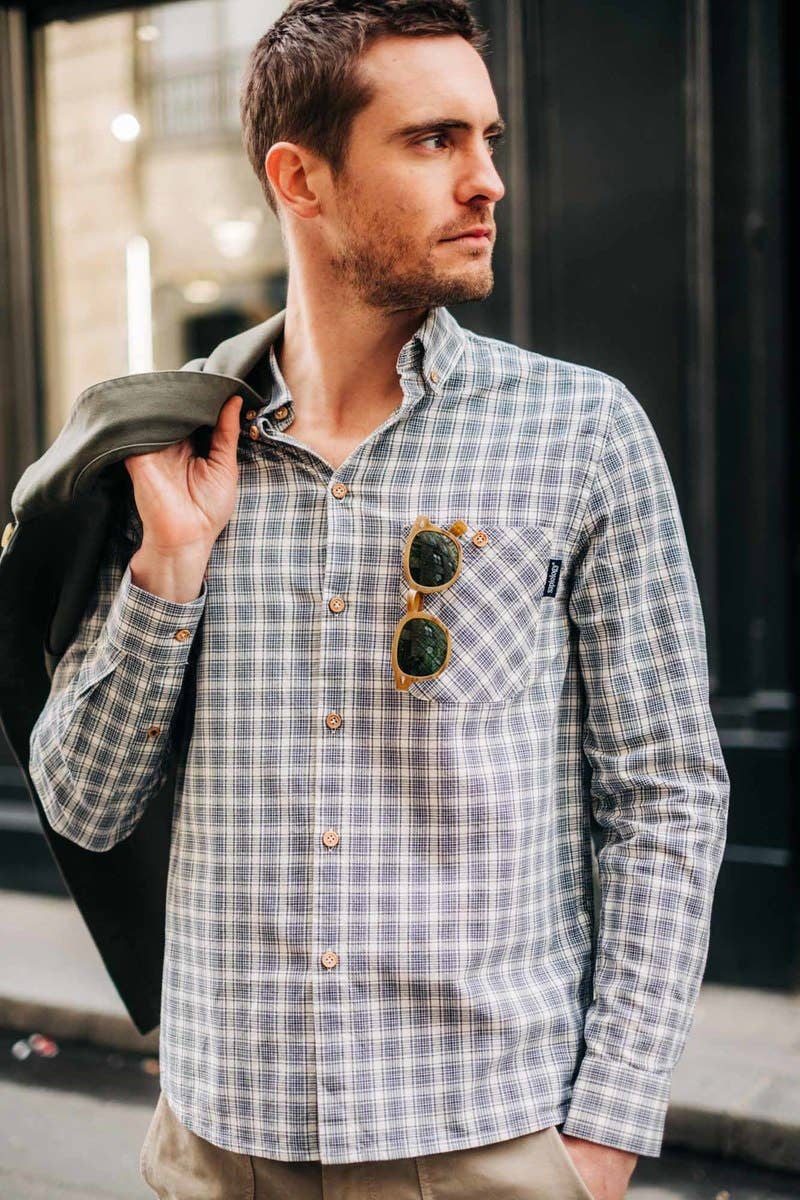 Prince of Wales Organic Cotton Shirt