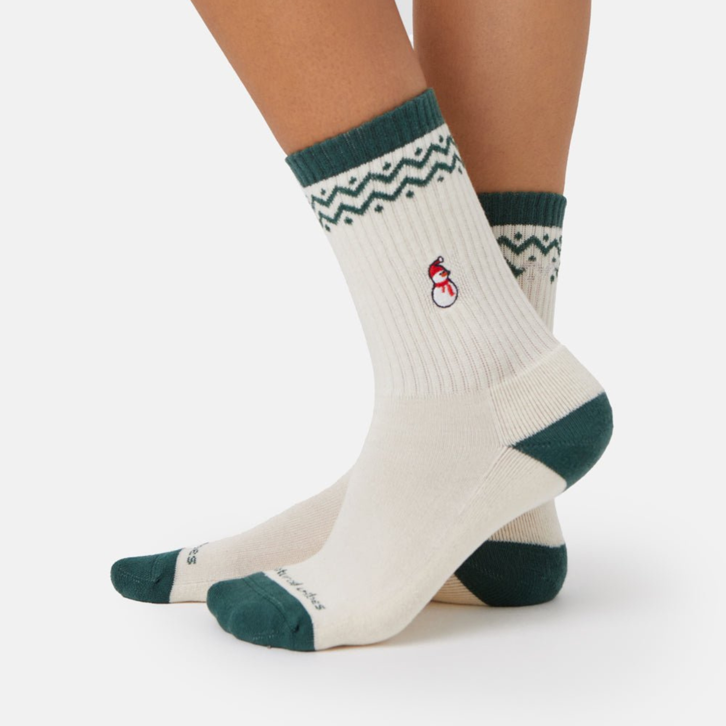2-Pack Gift Set XMas Jingle Joy - Organic Christmas socks