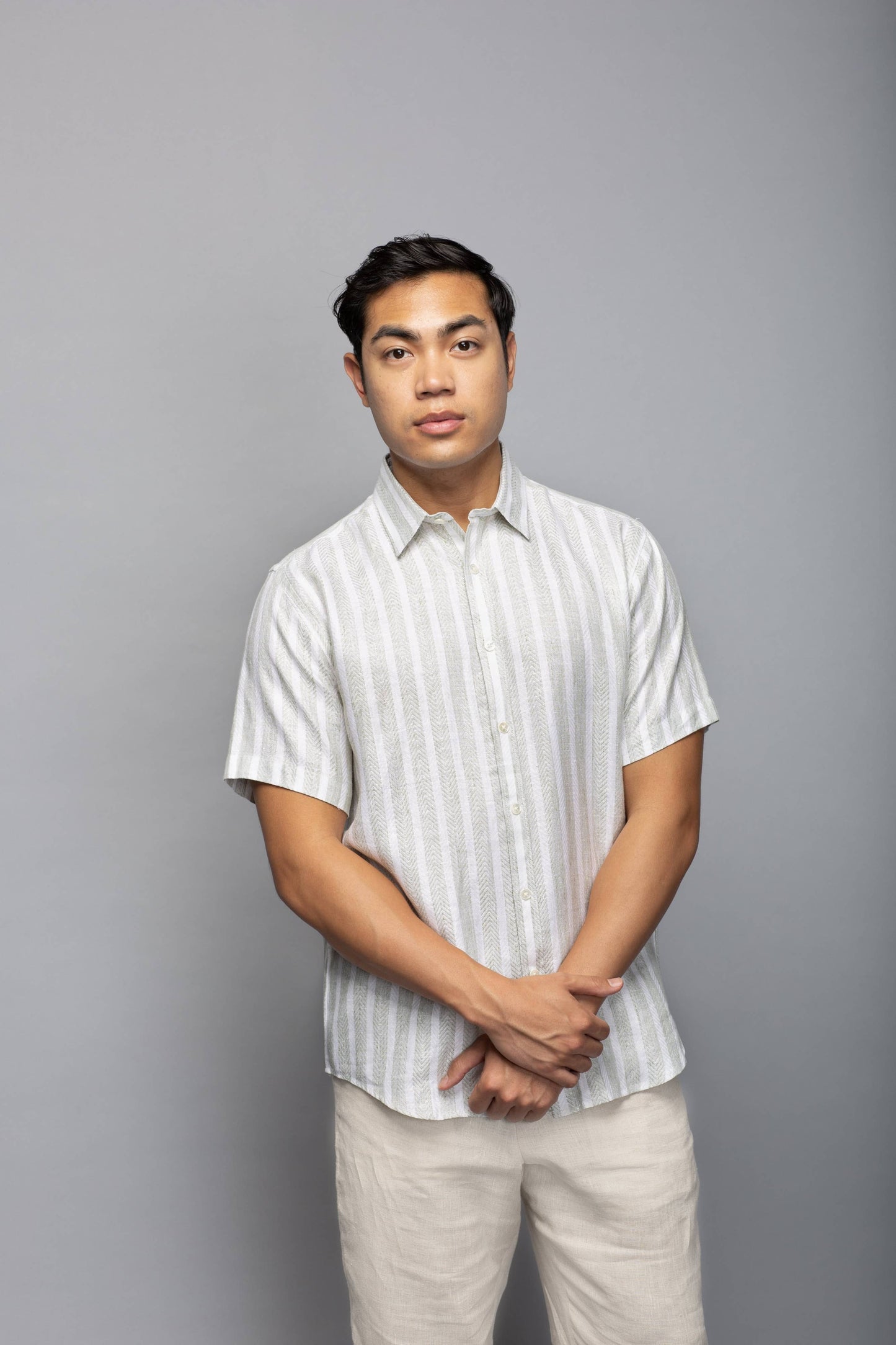 Striped Linen Shirt