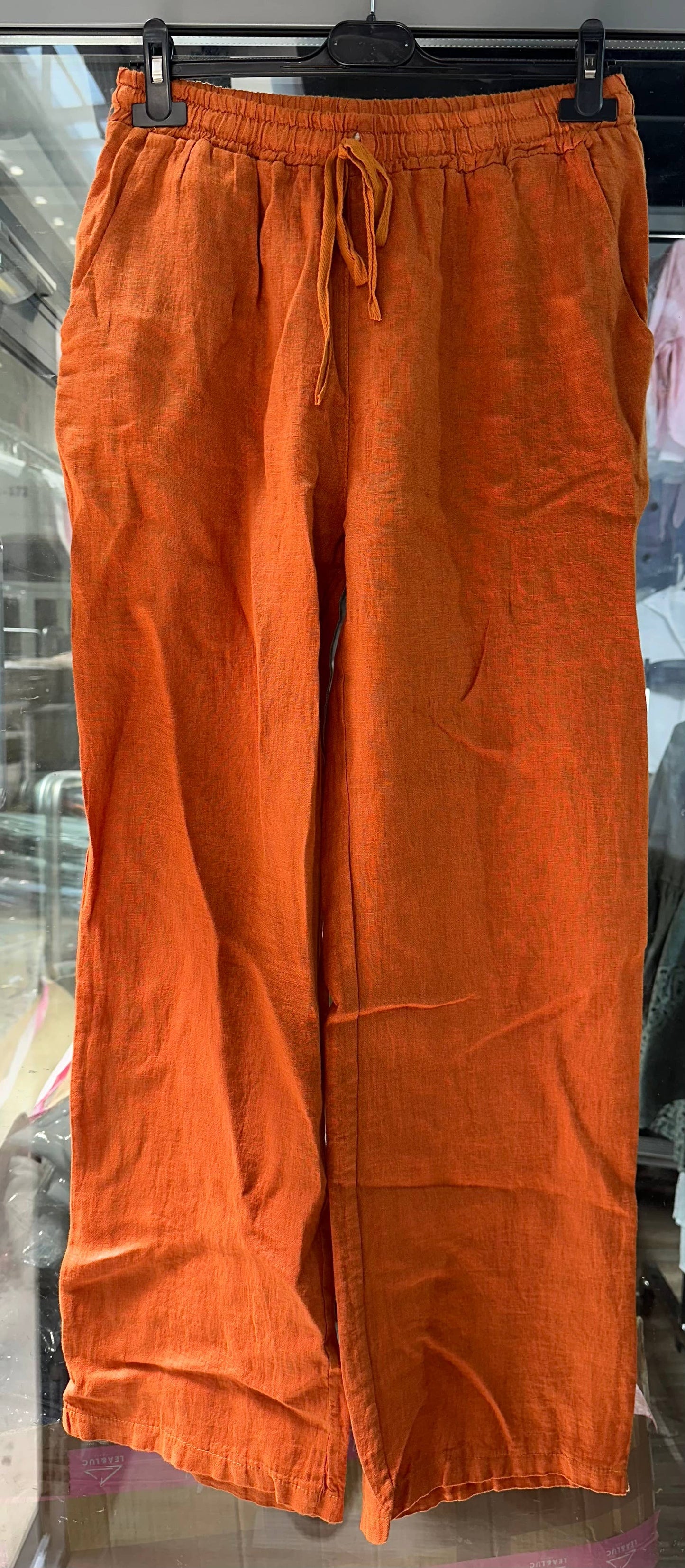 100% Linen Trousers