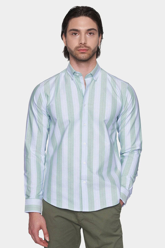 Premium Cotton Dress Shirt (Mint)