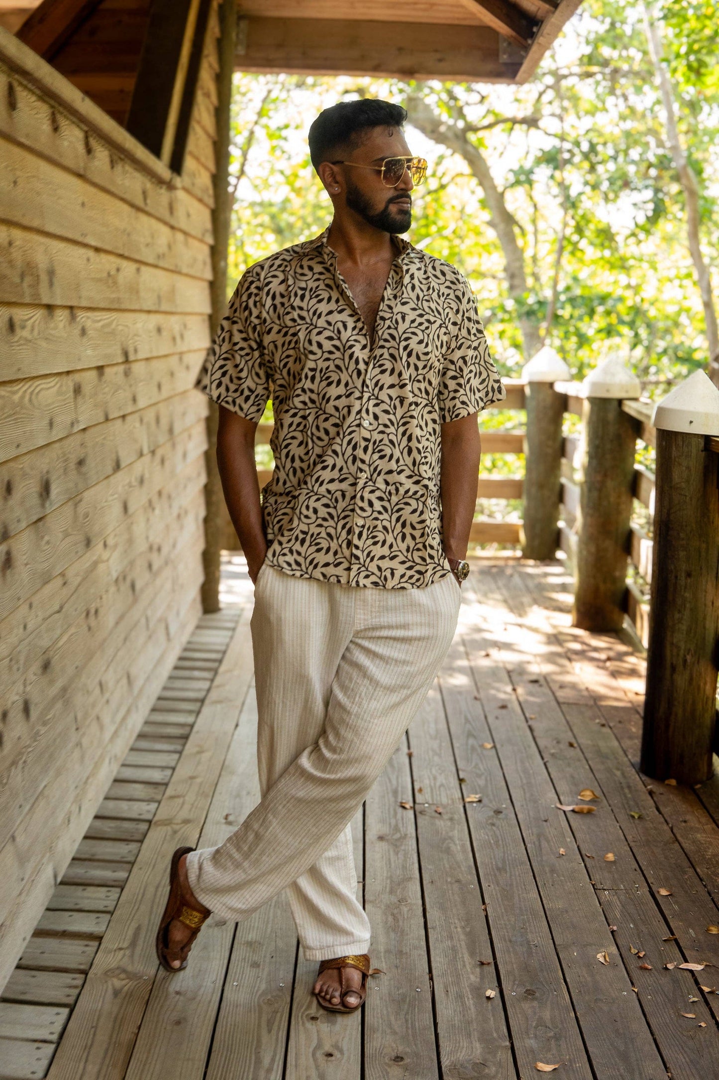 Raaga Shirt in Vanilla Orchid