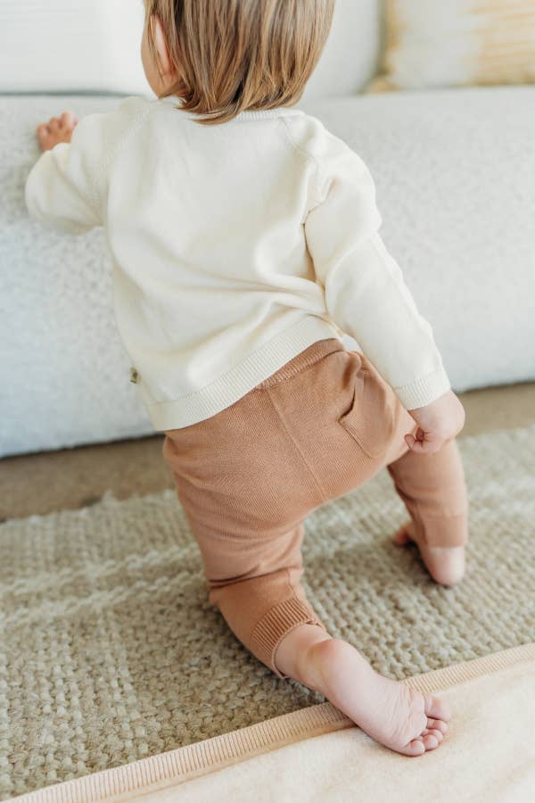 Pocket Baby Pants Sweater Knit (Organic) FW25 - 7 Colors